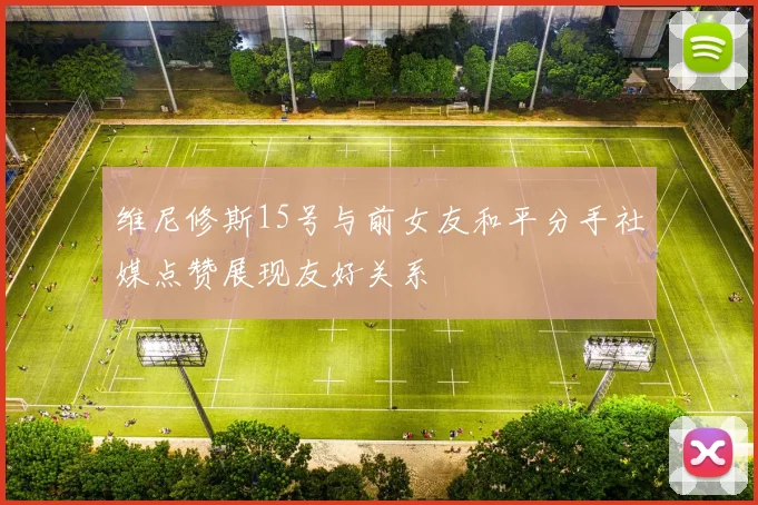维尼修斯15号与前女友和平分手社媒点赞展现友好关系